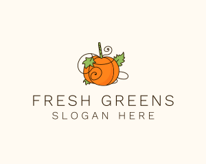 Vegetable - Vegetable Pumpkin Farm logo design