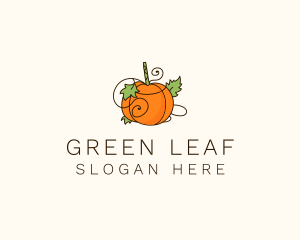 Vegetarian - Vegetable Pumpkin Farm logo design