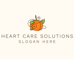 Vegetable Pumpkin Farm logo design