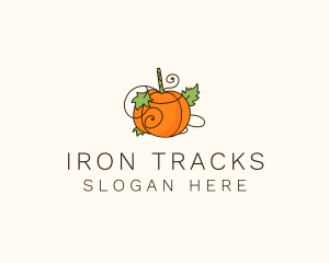 Vegetable Pumpkin Farm logo design