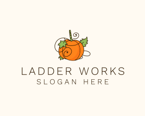 Vegetable Pumpkin Farm logo design