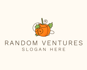 Vegetable Pumpkin Farm logo design