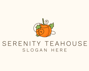 Vegetable Pumpkin Farm logo design