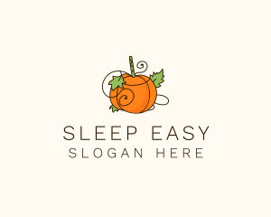 Vegetable Pumpkin Farm logo design