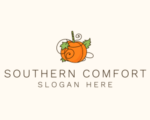 Vegetable Pumpkin Farm logo design