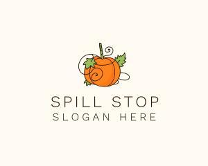 Vegetable Pumpkin Farm logo design