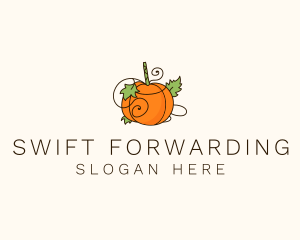 Vegetable Pumpkin Farm logo design