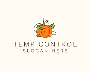 Vegetable Pumpkin Farm logo design