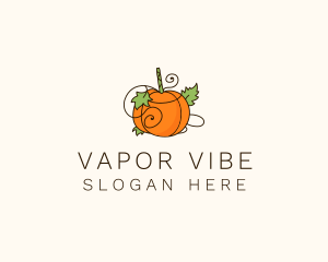 Vegetable Pumpkin Farm logo design