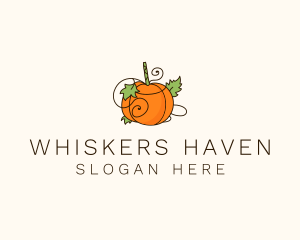 Vegetable Pumpkin Farm logo design