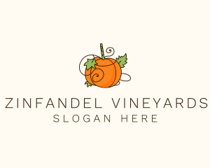 Vegetable Pumpkin Farm logo design