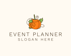 Vegetable Pumpkin Farm logo design