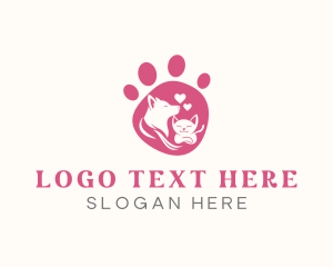 Groomer - Dog Cat Pet logo design