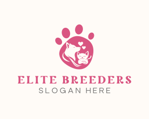 Dog Cat Pet logo design