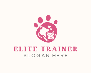 Dog Cat Pet logo design