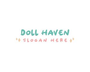 Doll - Playful Kid Daycare logo design