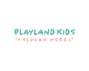 Playful Kid Daycare logo design