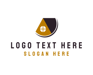 Gutter - Residential Roof Repair logo design