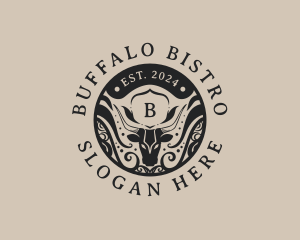 Buffalo Bull Ranch logo design
