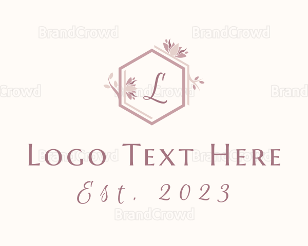 Flower Wedding Decoration Logo