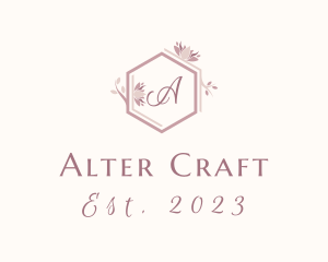 Flower Wedding Decoration logo design