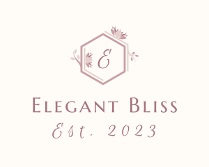 Flower Wedding Decoration logo design