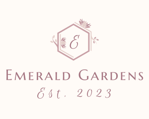 Flower Wedding Decoration logo design