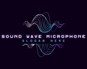 Audio Music Sound Wave logo design