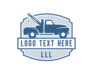 Roadie - Towing Truck Logistics logo design