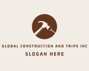Contstruction - Construction Hammer Tool logo design
