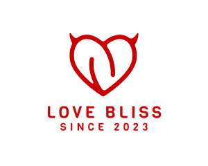Love - Love Heart Dating logo design