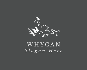 Trombone - Trumpet Musician Instrument logo design