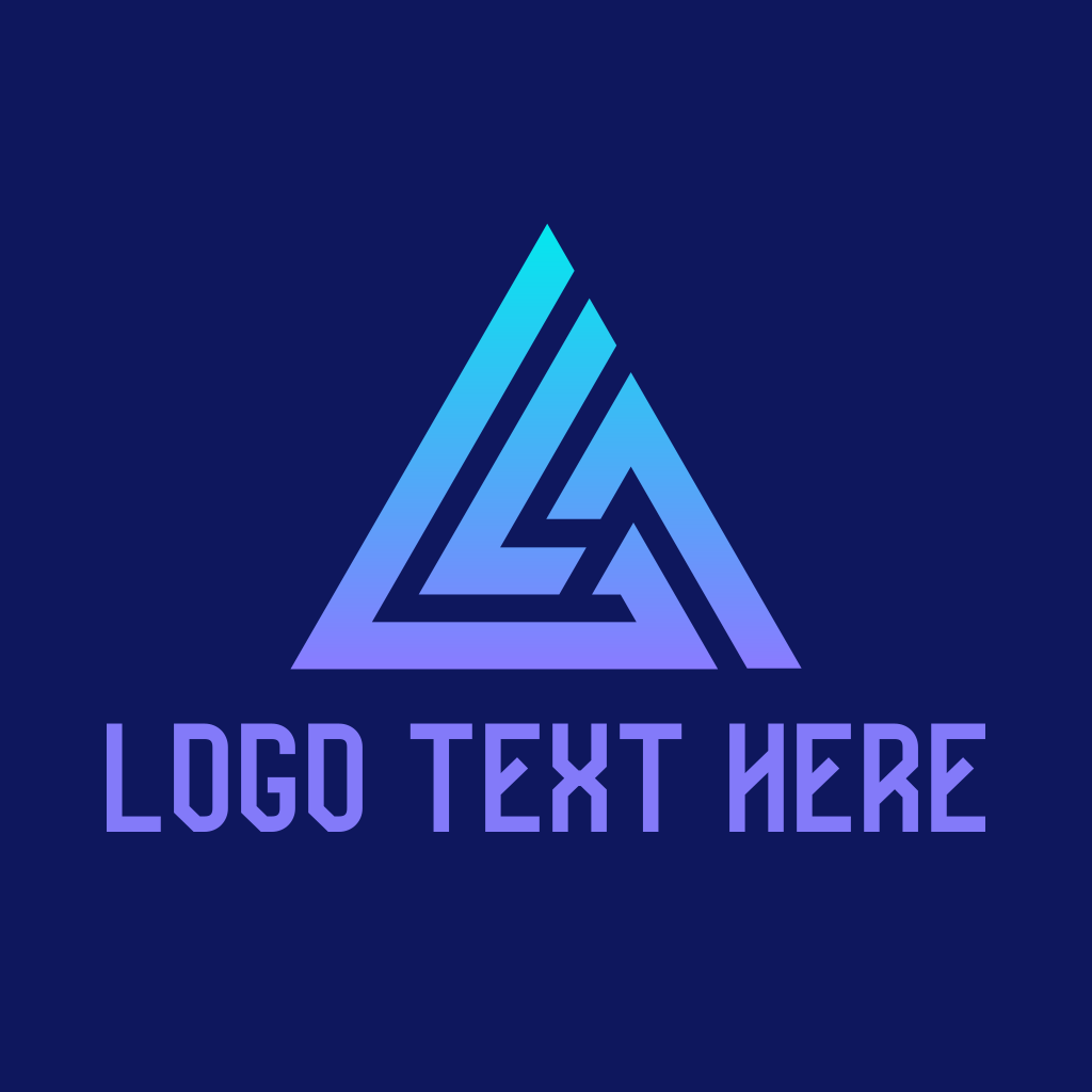 Blue Triangle Gaming Logo | BrandCrowd Logo Maker