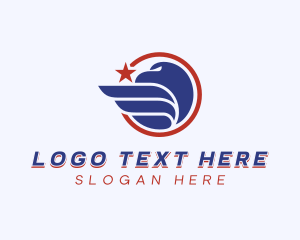 Political - Patriotic American Eagle logo design