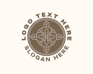 Pastoral - Christian Worship Cross logo design