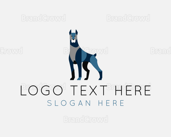 Pet Dog Veterinary Logo