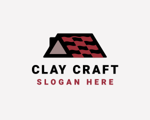 Clay Tile Roof logo design