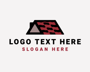 Roof - Clay Tile Roof logo design
