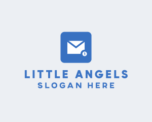 Modern - Blue Social Media Messaging App logo design