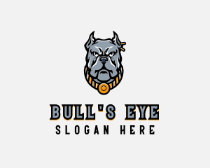 Pit Bull Dog Animal  logo design