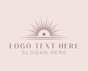 Stationery - Sun Ray Horizon logo design