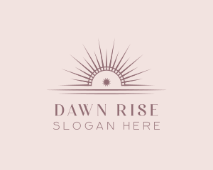 Dawn - Sunray Horizon Light logo design