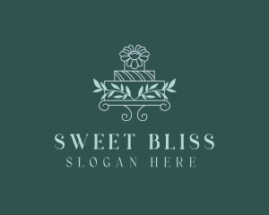 Sweet Wedding Cake  logo design