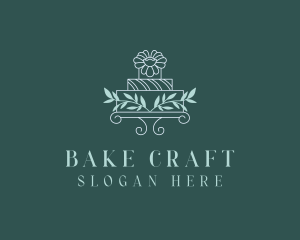 Sweet Wedding Cake  logo design