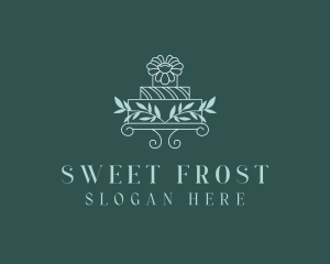 Sweet Wedding Cake  logo design