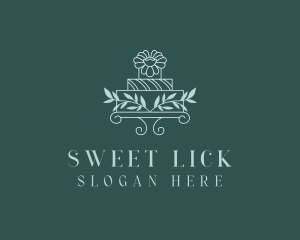 Sweet Wedding Cake  logo design