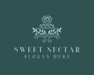 Sweet Wedding Cake  logo design