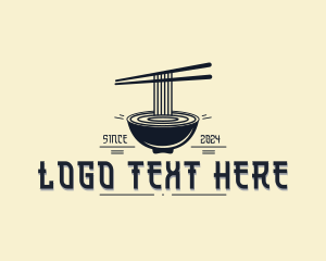 Garnish - Ramen Noodles Bowl logo design