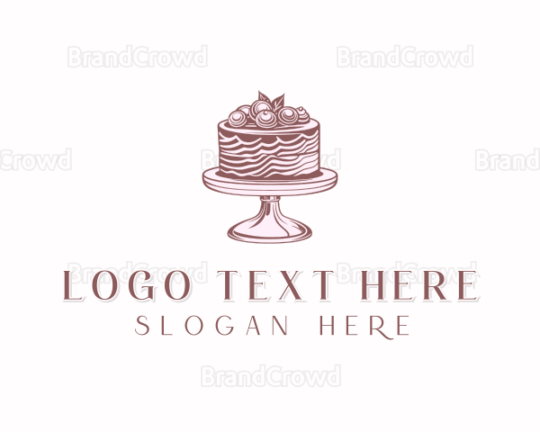 Cake Decoration Dessert Logo