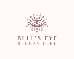 Cosmic Boho Eye logo design